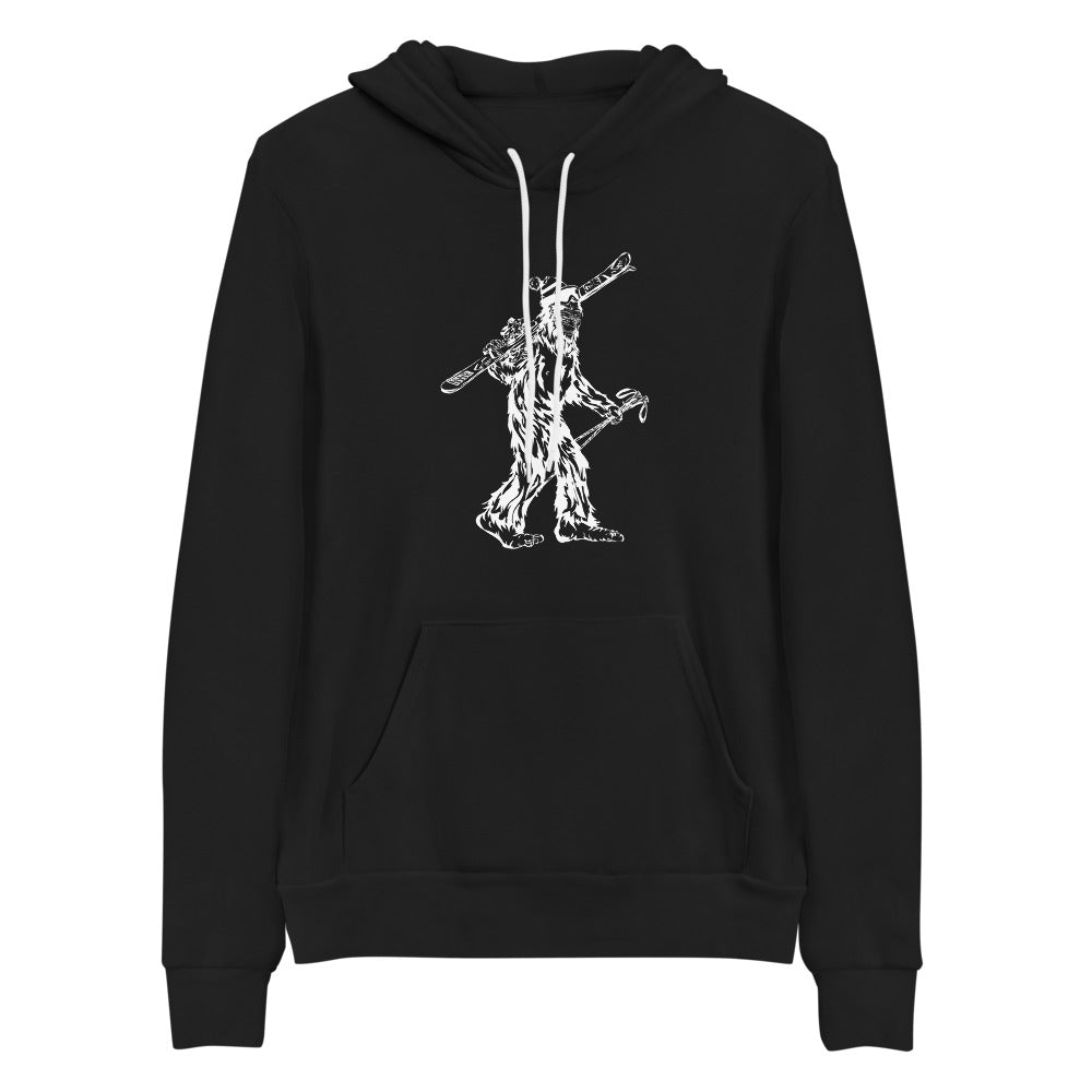 SkiSquatch Snow Skiing Hoodie (DTG: Delayed Ship)
