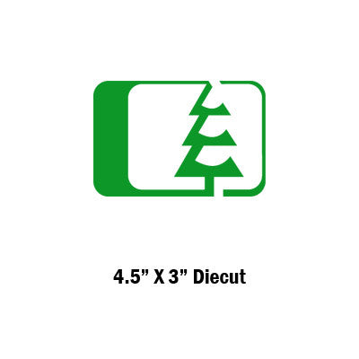 Logo MD Sticker Green