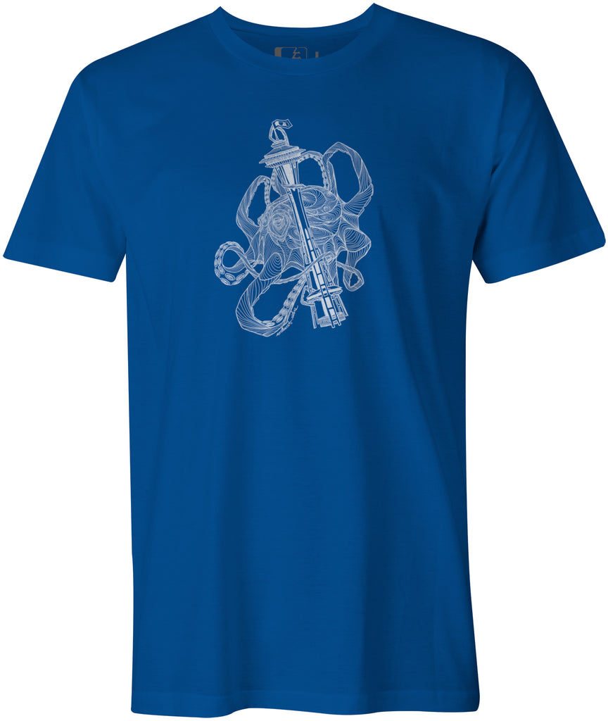 Kraken Needle T-Shirt (Dark Colors)